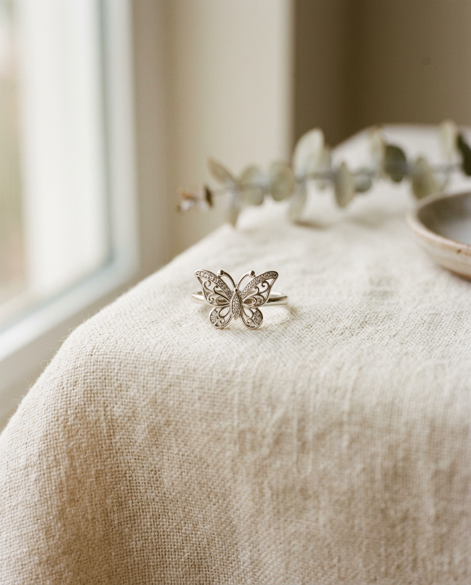 Anillo Mariposa